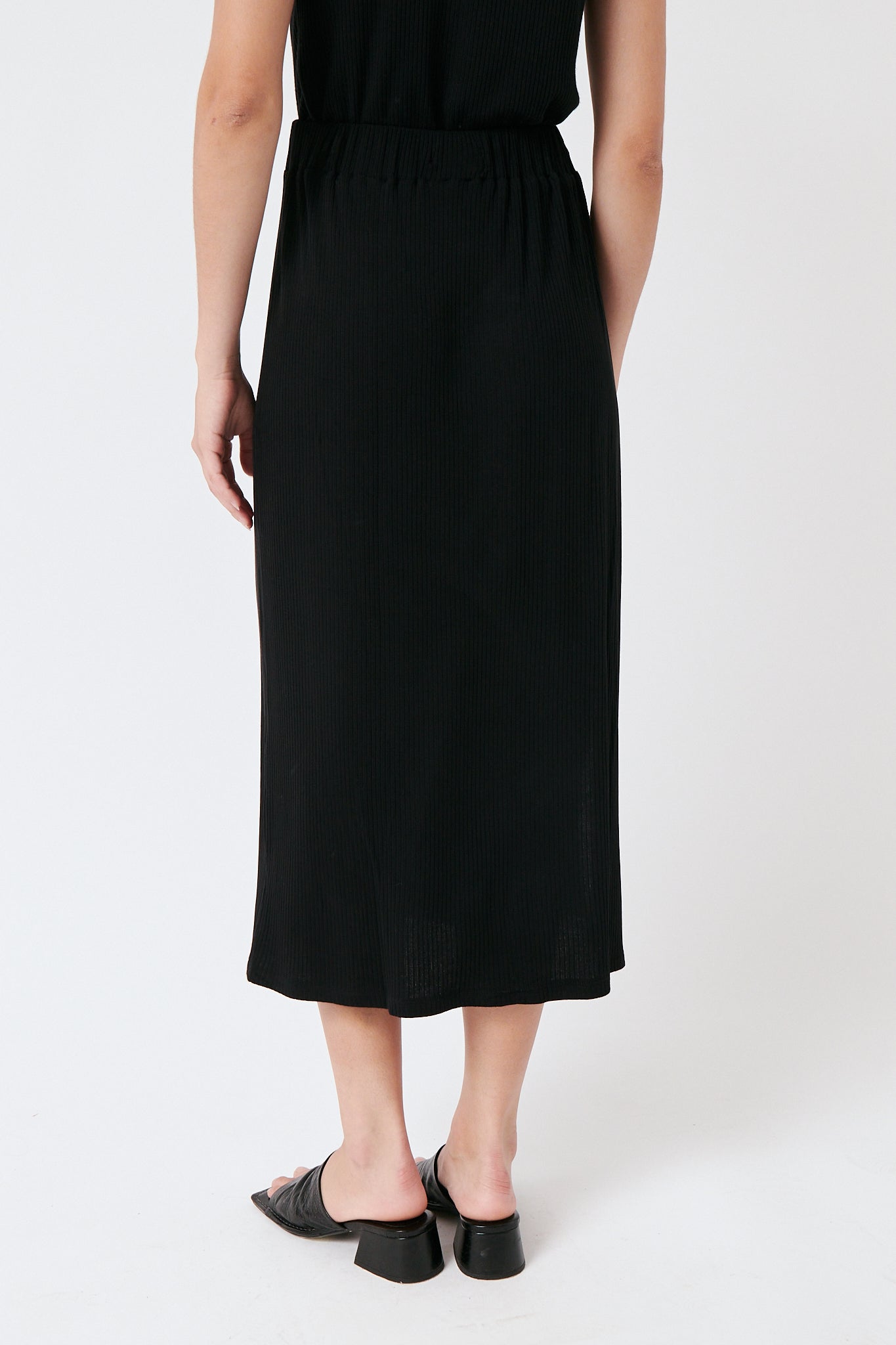 amt. - Lula Skirt Black - WERTE FREUNDE