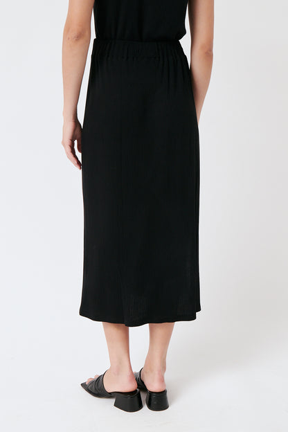 amt. - Lula Skirt Black - WERTE FREUNDE