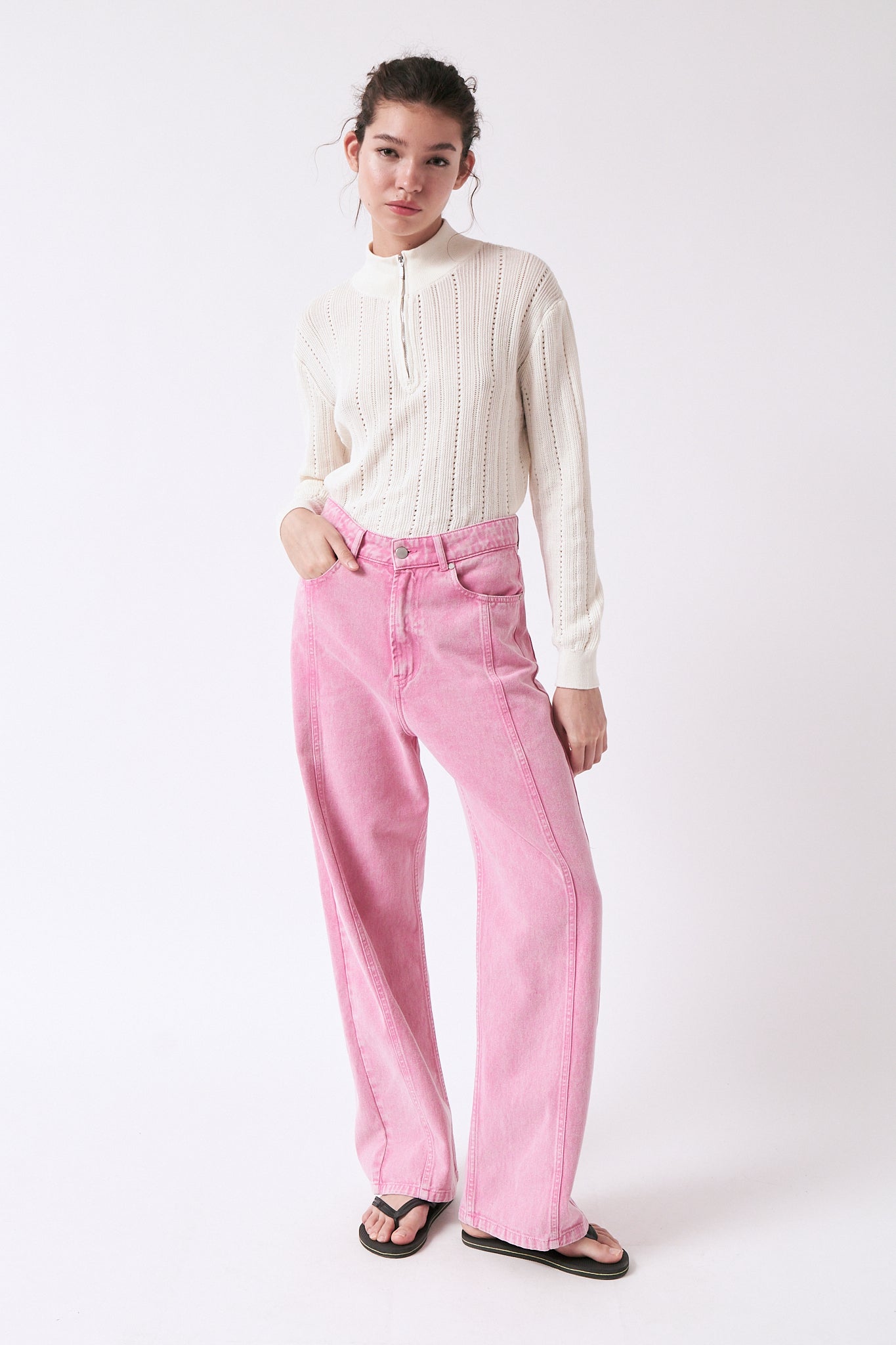 amt. - Moana Pants Pink - WERTE FREUNDE