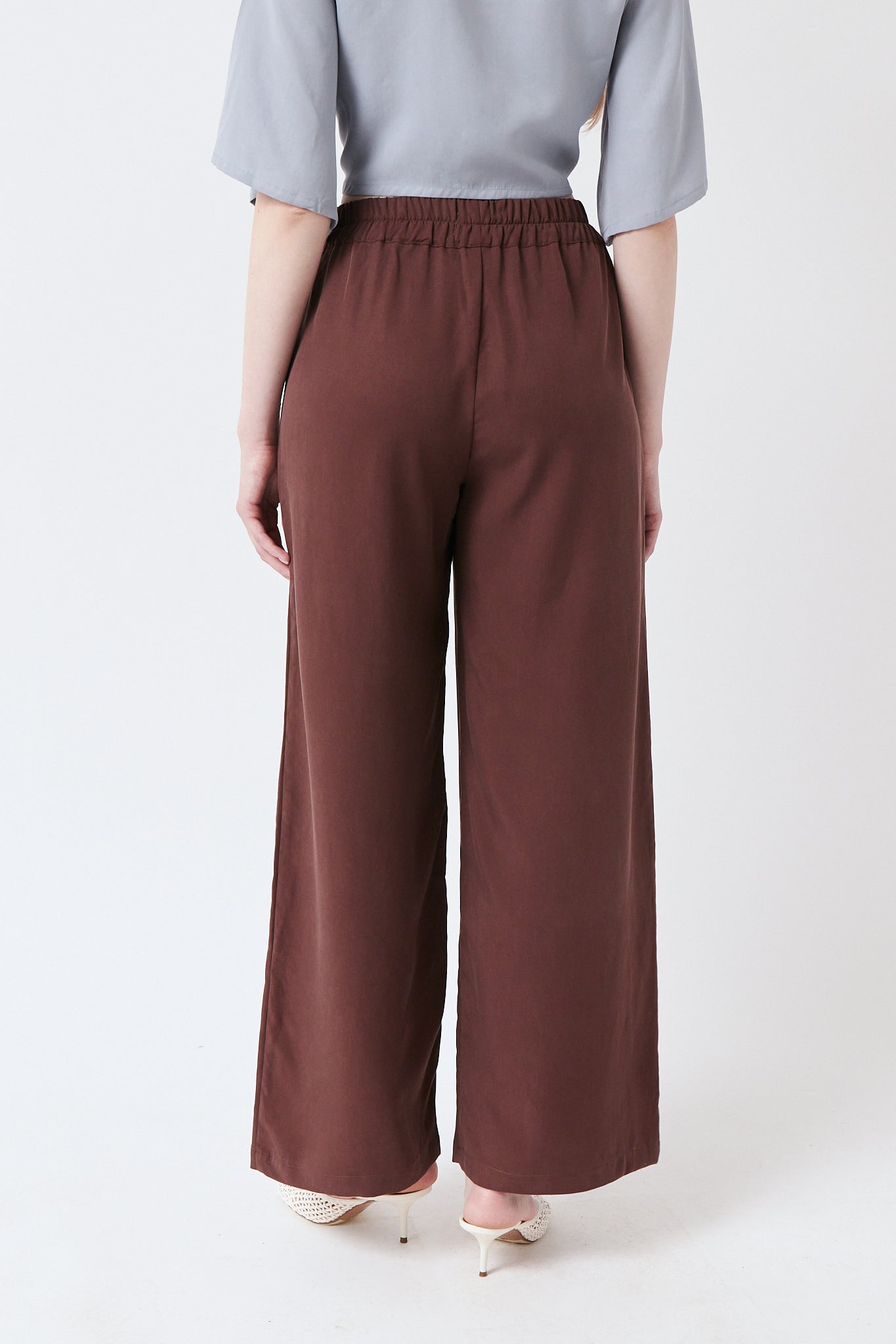 amt. - Orchid Pants Brown - WERTE FREUNDE