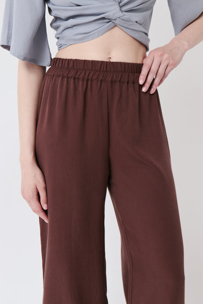 amt. - Orchid Pants Brown - WERTE FREUNDE