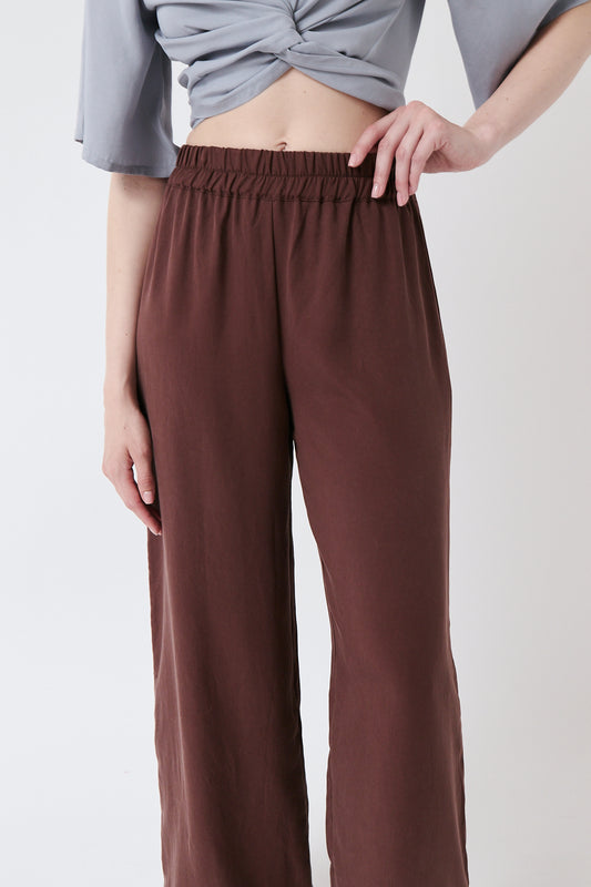 amt. - Orchid Pants Brown - WERTE FREUNDE