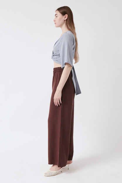 amt. - Orchid Pants Brown - WERTE FREUNDE