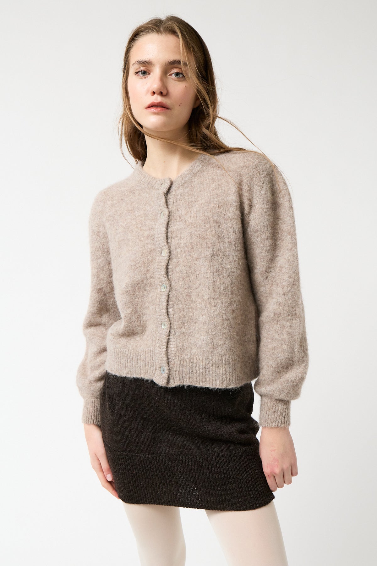 amt. - Galeta Cardigan Visone