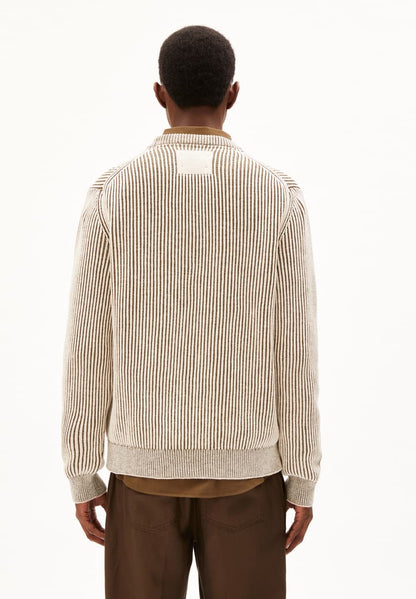 Armedangels - ANDRAAS Strick Pullover oatmilk-dried moss