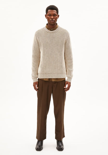 Armedangels - ANDRAAS Strick Pullover oatmilk-dried moss