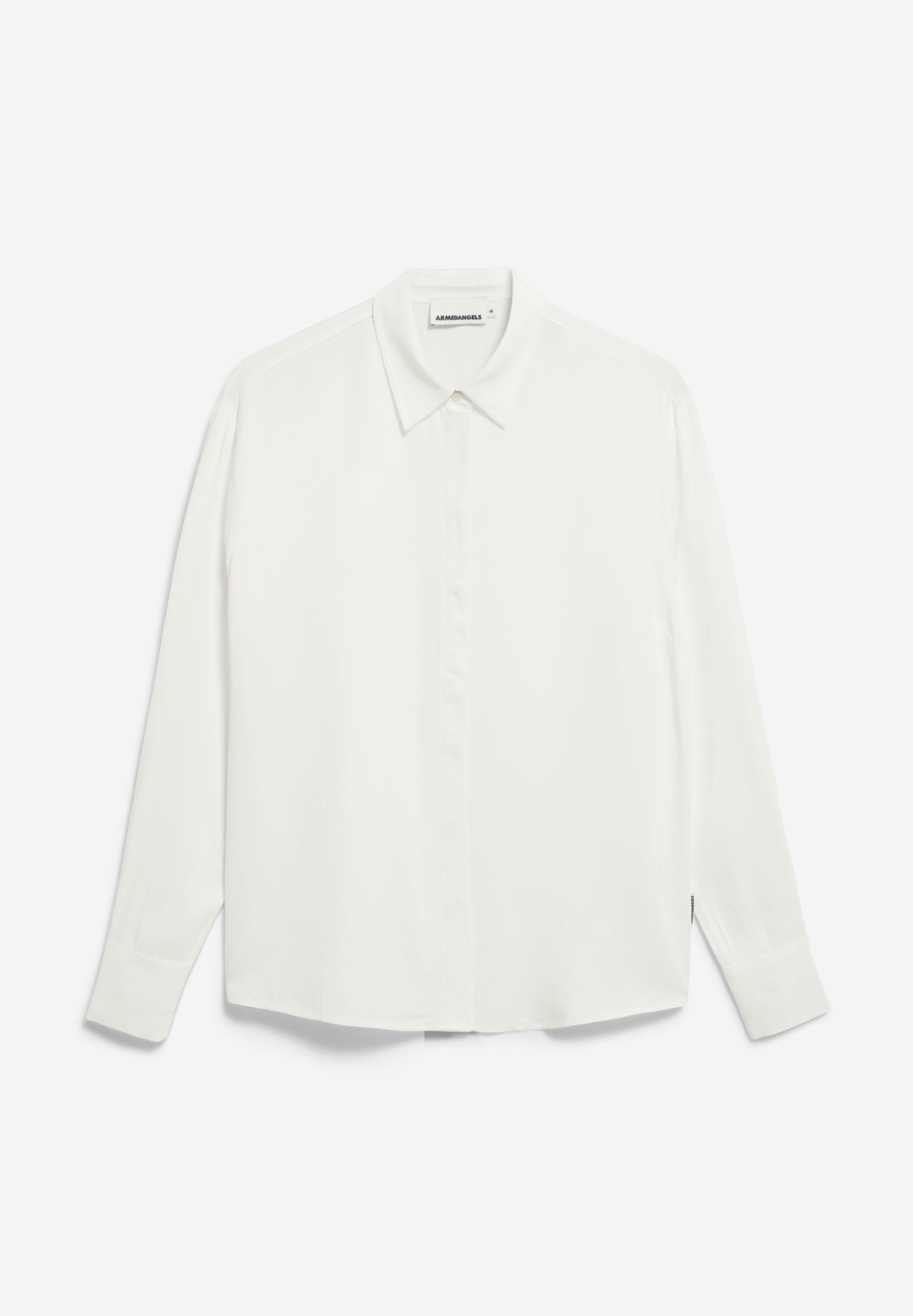 Armedangels - LARISAANA LONGSLEEVE Bluse langarm off white - WERTE FREUNDE