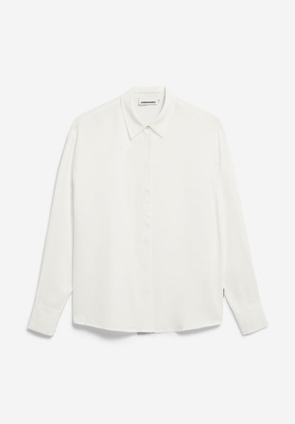 Armedangels - LARISAANA LONGSLEEVE Bluse langarm off white - WERTE FREUNDE