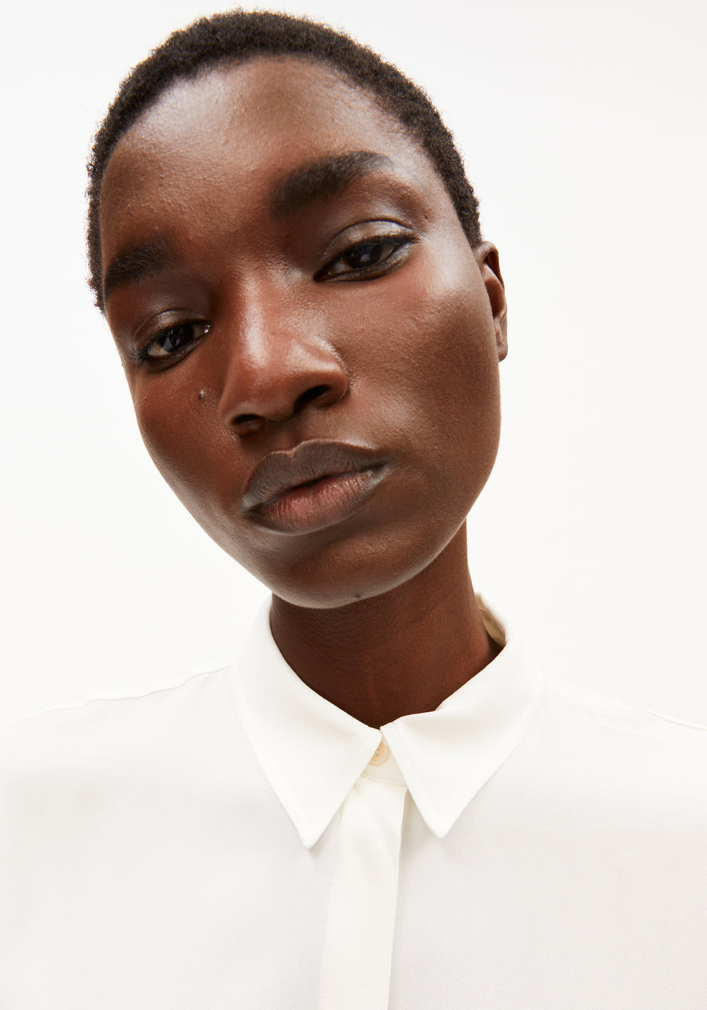 Armedangels - LARISAANA LONGSLEEVE Bluse langarm off white - WERTE FREUNDE