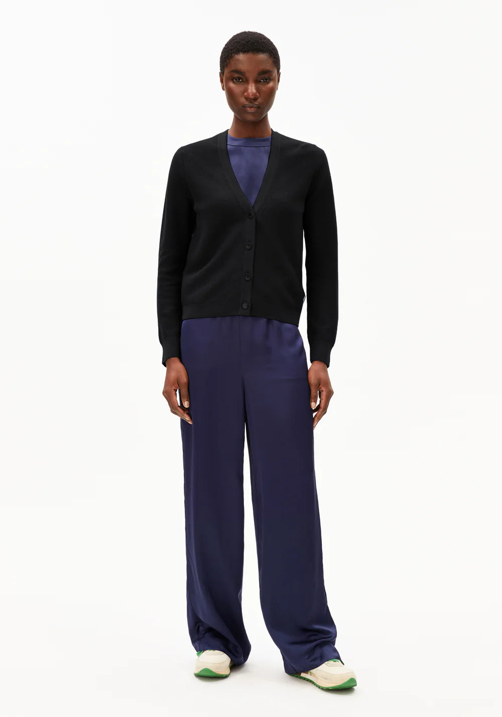 Armedangels - MENAAL LINKS LINKS Strick Cardigan black - WERTE FREUNDE