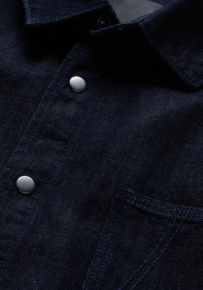 Armedangels - DUNKEL GEWASCHENES JEANSHEMD rinse - WERTE FREUNDE