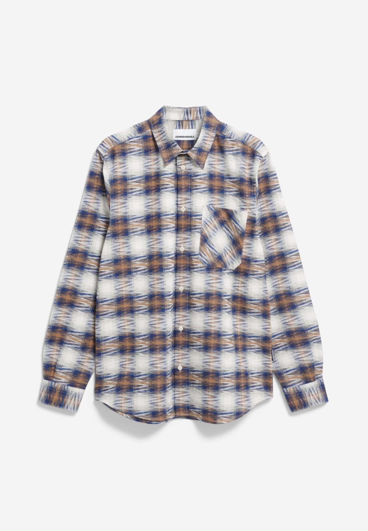 Armedangels - FAALIN Hemd langarm mystic swamp - WERTE FREUNDE