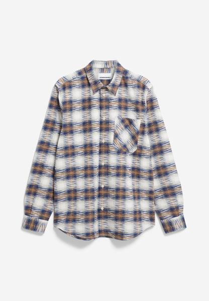 Armedangels - FAALIN Hemd langarm mystic swamp - WERTE FREUNDE