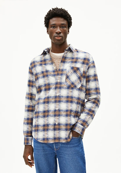 Armedangels - FAALIN Hemd langarm mystic swamp - WERTE FREUNDE