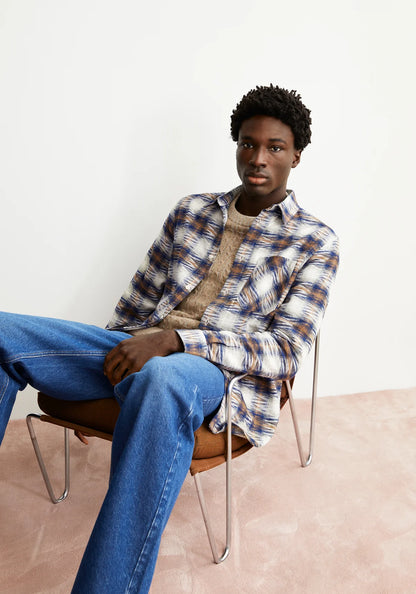 Armedangels - FAALIN Hemd langarm mystic swamp - WERTE FREUNDE