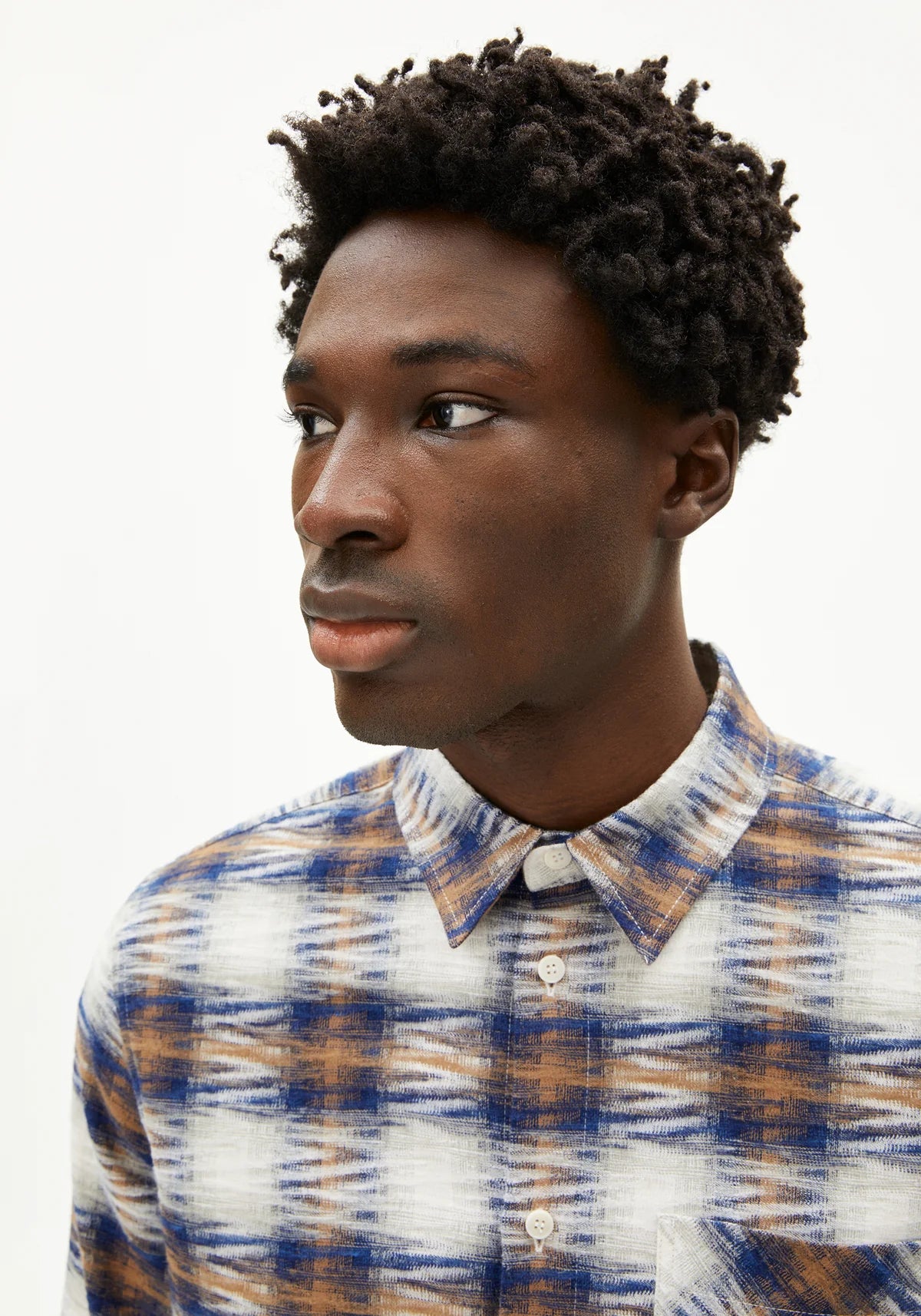 Armedangels - FAALIN Hemd langarm mystic swamp - WERTE FREUNDE