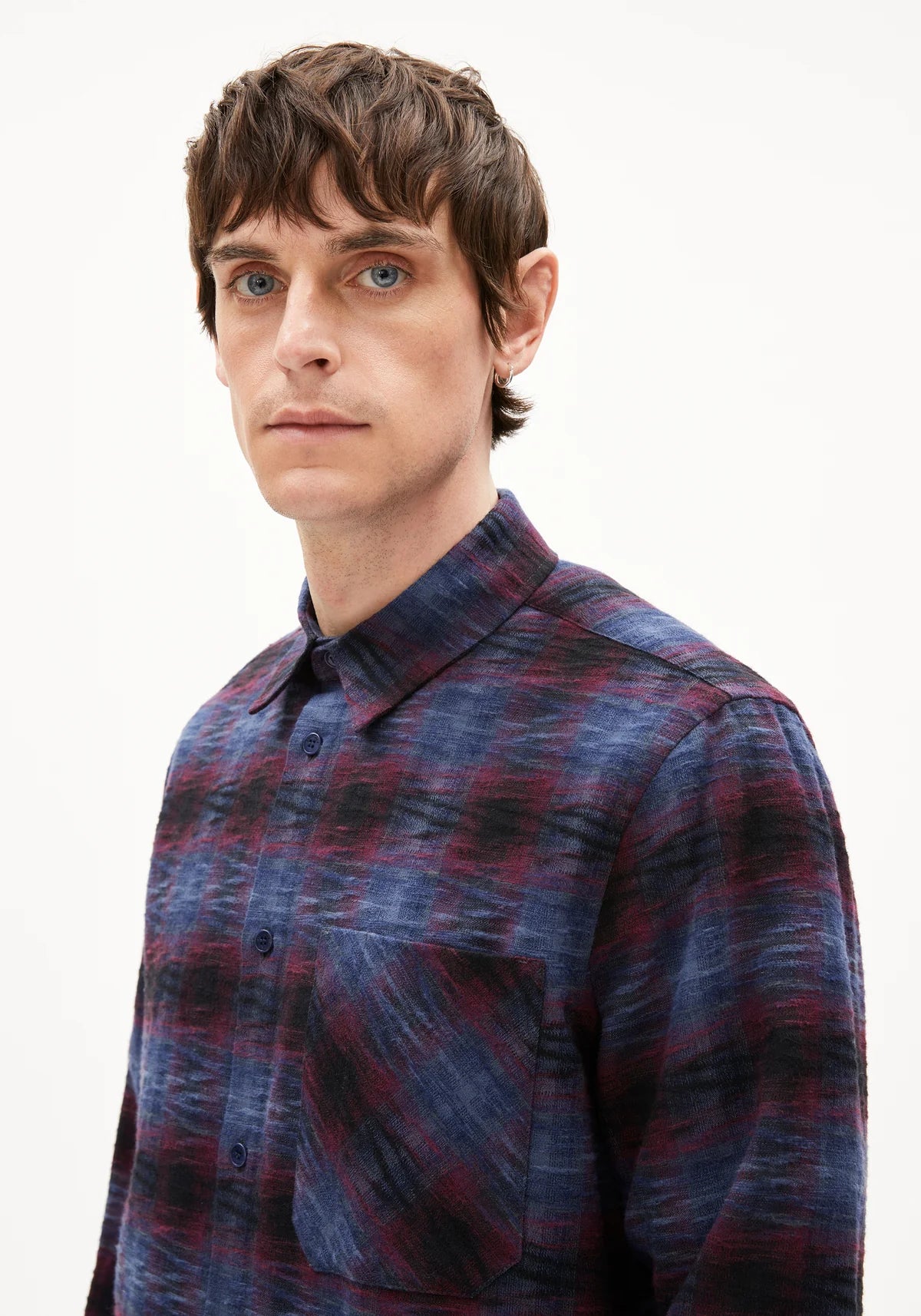 Armedangels - FAALIN Hemd langarm scarlet red - WERTE FREUNDE