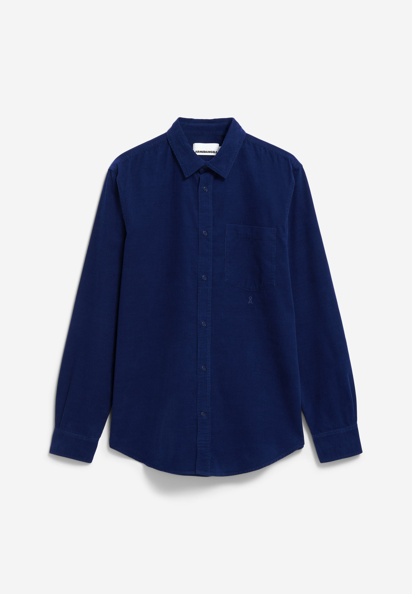 Armedangels - SAAMY Hemd langarm blue noon - WERTE FREUNDE