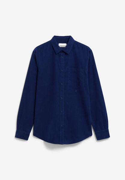 Armedangels - SAAMY Hemd langarm blue noon - WERTE FREUNDE