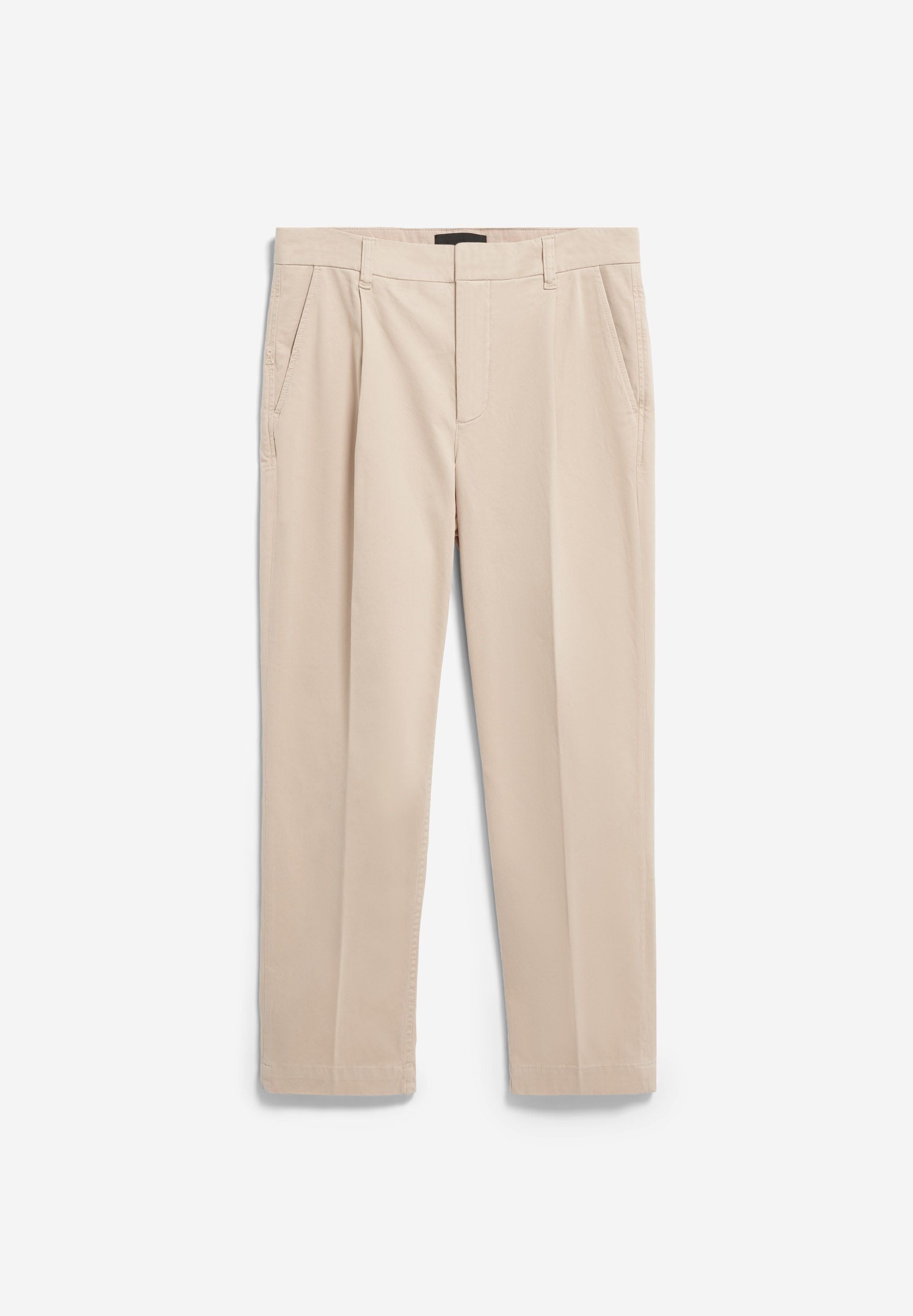 Armedangels - TAAMIR PLISSIERTE CHINOHOSE sandstone - WERTE FREUNDE