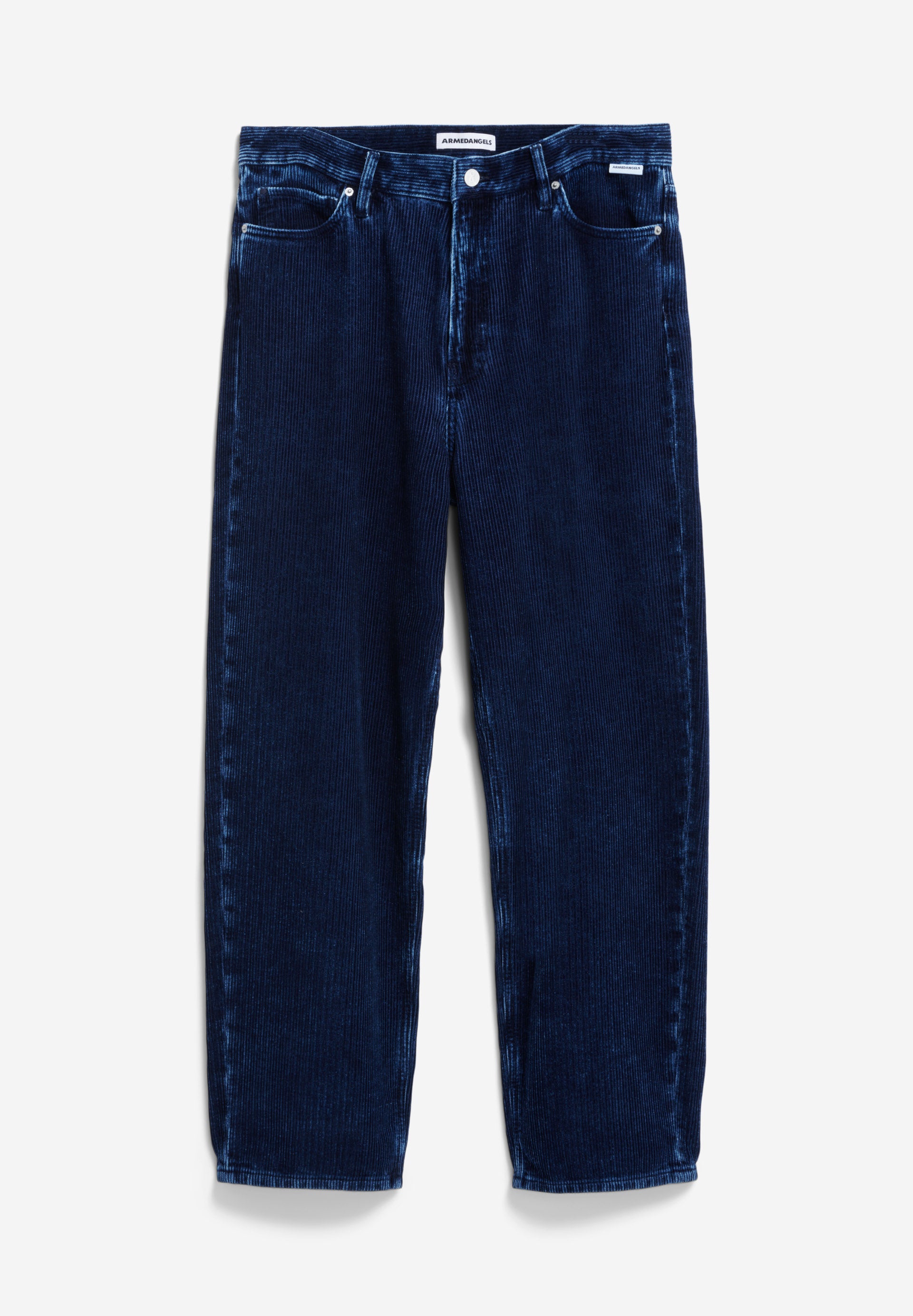 Armedangels - MAAKX INDIGO CORD Hose Stoffhose indigo corduroy - WERTE FREUNDE