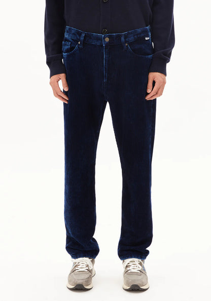 Armedangels - MAAKX INDIGO CORD Hose Stoffhose indigo corduroy - WERTE FREUNDE