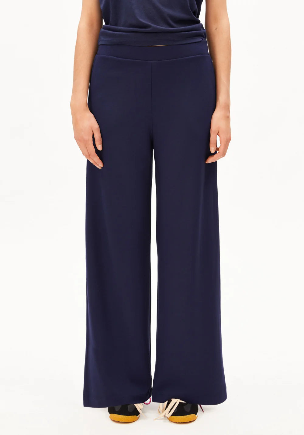 Armedangels - HIMAARI JERSEYHOSE tinted navy - WERTE FREUNDE