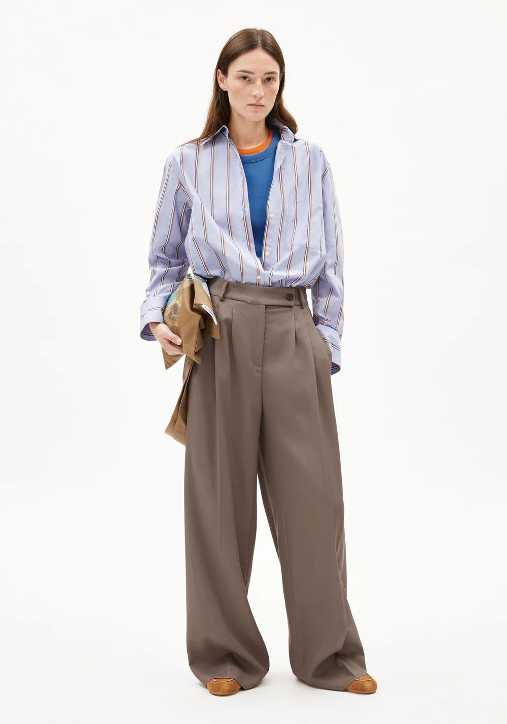 Armedangels - KAAYUA HOSE walnut cream - WERTE FREUNDE
