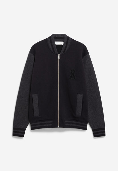 Armedangels - KEDAAWYAN Jacken/Outerwear Strick black-steel melange - WERTE FREUNDE