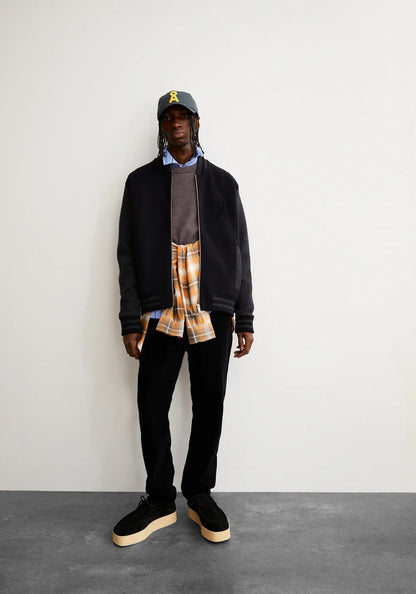 Armedangels - KEDAAWYAN Jacken/Outerwear Strick black-steel melange - WERTE FREUNDE