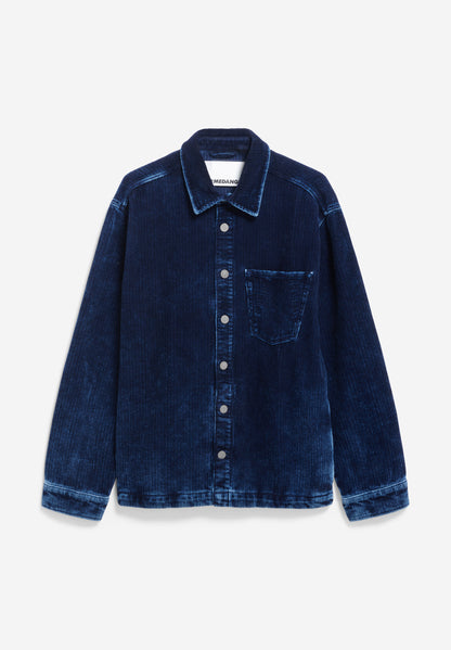 Armedangels - YUNAAI INDIGO CORD Jacken/Outerwear Overshirt indigo corduroy - WERTE FREUNDE