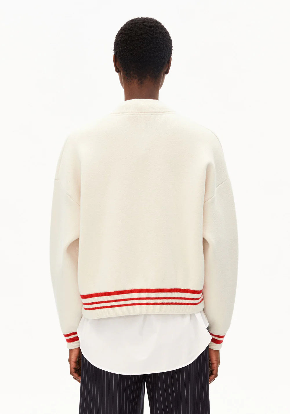 Armedangels - ICONIC Å BOMBERJACKE oatmilk-mars red - WERTE FREUNDE