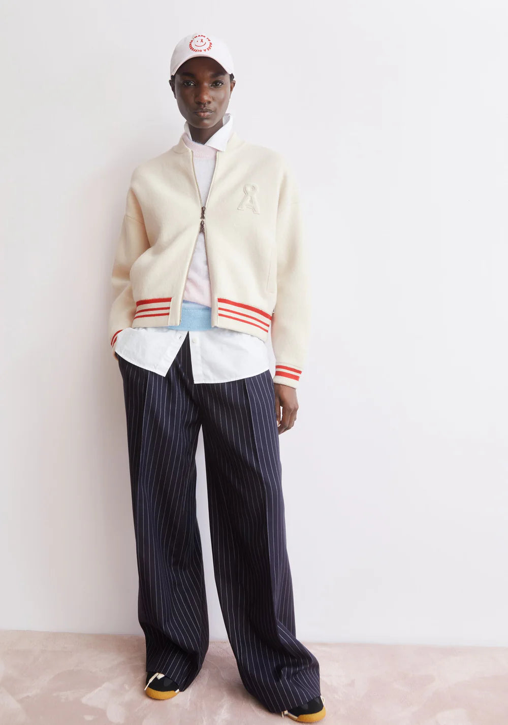 Armedangels - ICONIC Å BOMBERJACKE oatmilk-mars red - WERTE FREUNDE