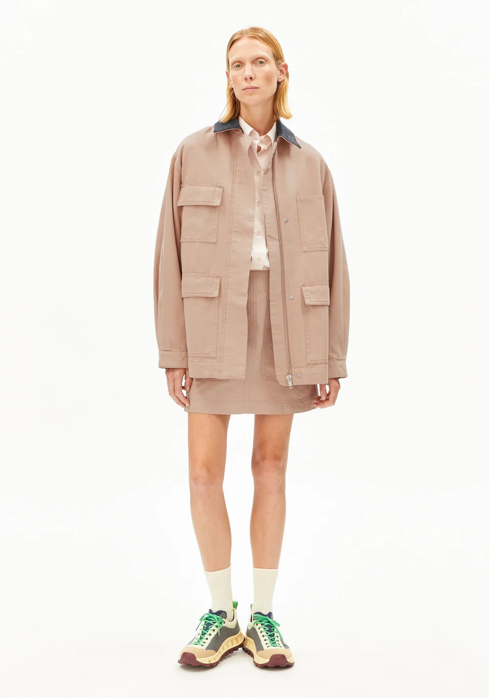 Armedangels - WORKWEAR CANVAS JACKE true camel - WERTE FREUNDE