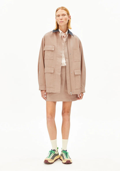 Armedangels - WORKWEAR CANVAS JACKE true camel - WERTE FREUNDE