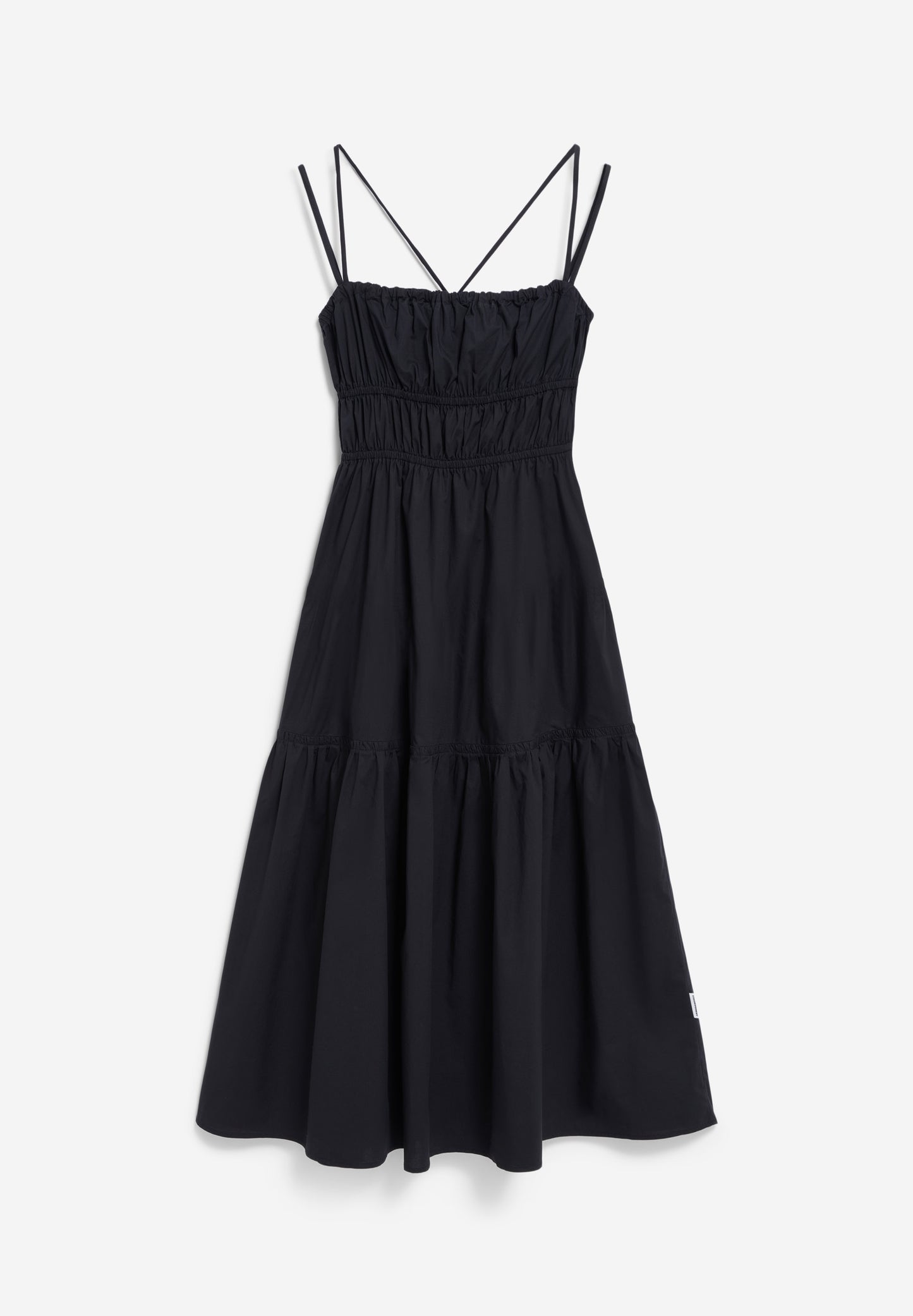 Armedangels - HETMALAA Kleider Web black - WERTE FREUNDE