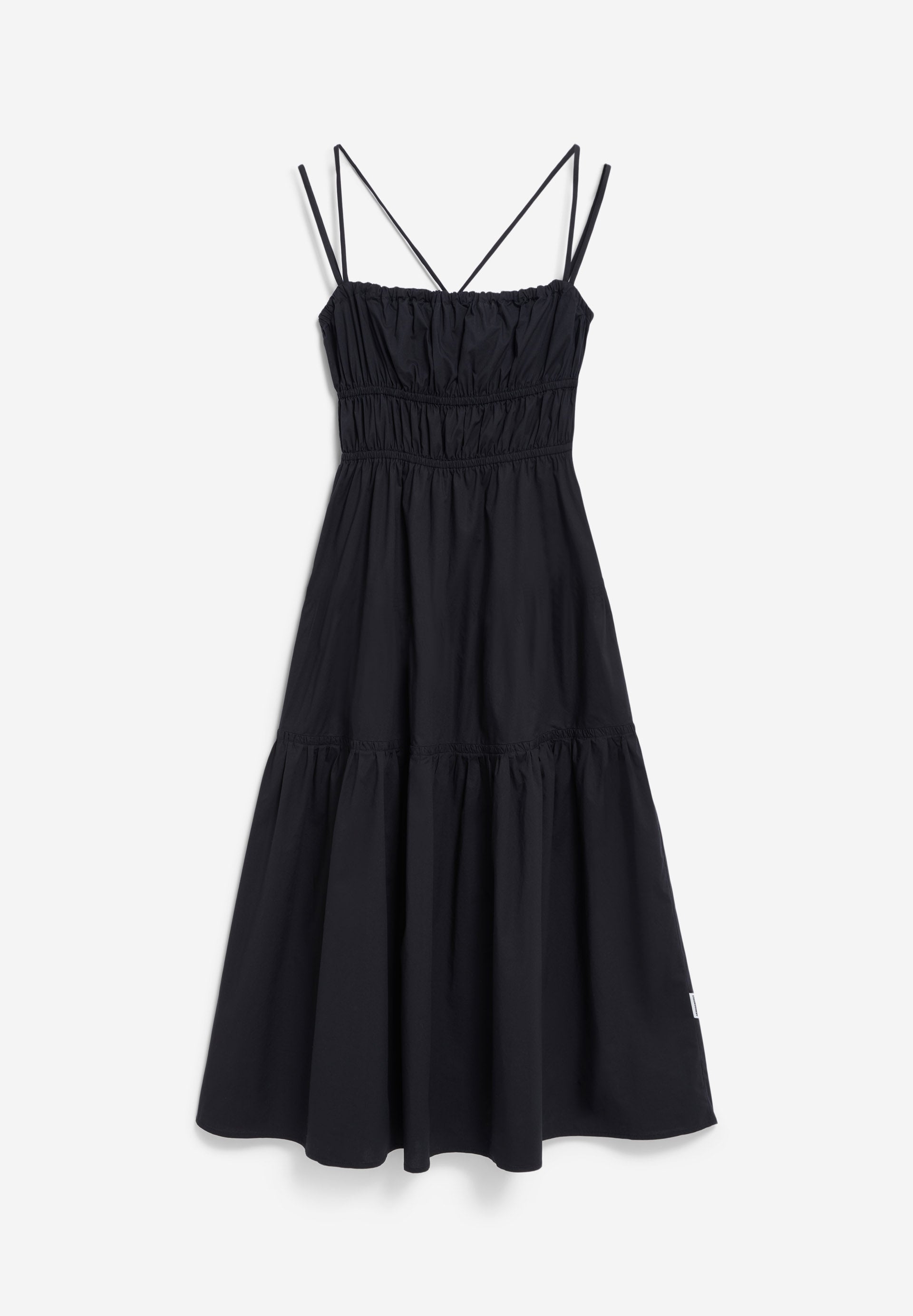 Armedangels - HETMALAA Kleider Web black - WERTE FREUNDE