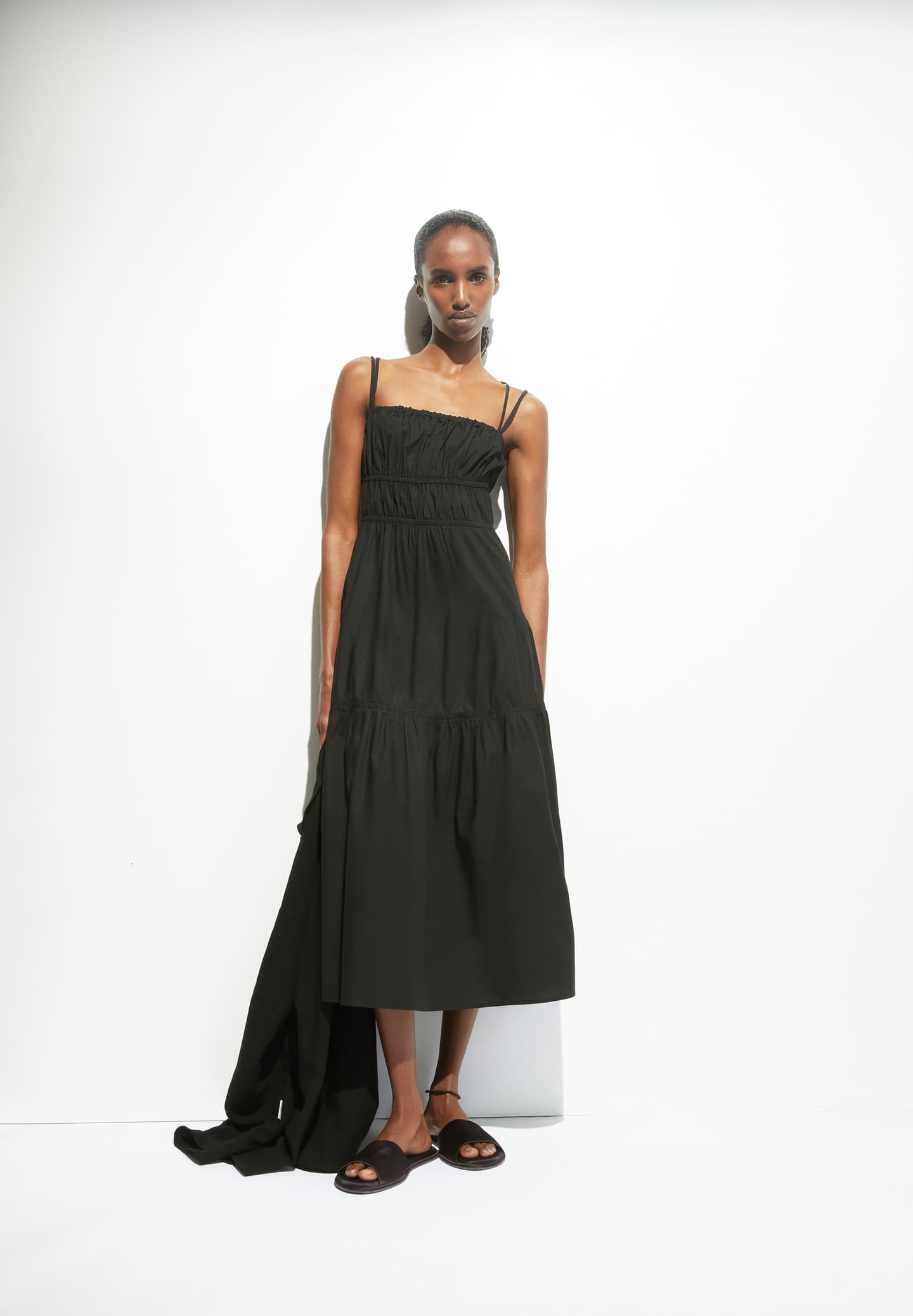Armedangels - HETMALAA Kleider Web black - WERTE FREUNDE