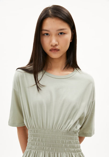 Armedangels - KIWANAA Kleider Jersey seagreen - WERTE FREUNDE
