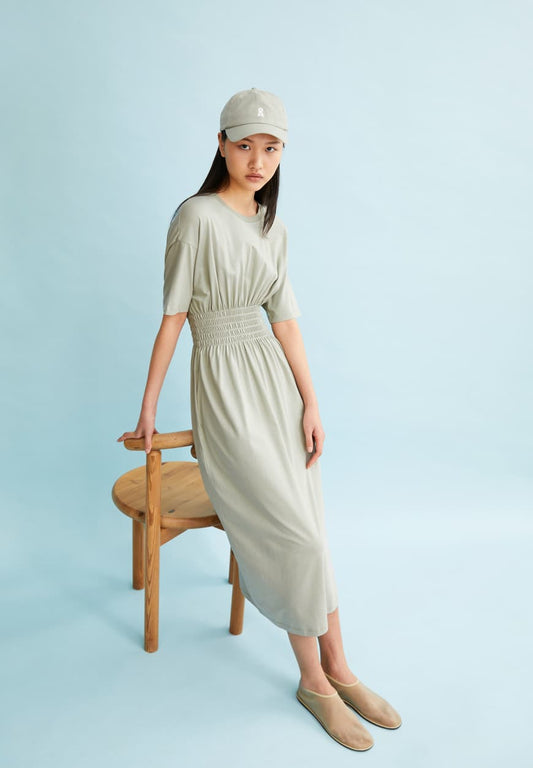 Armedangels - KIWANAA Kleider Jersey seagreen - WERTE FREUNDE