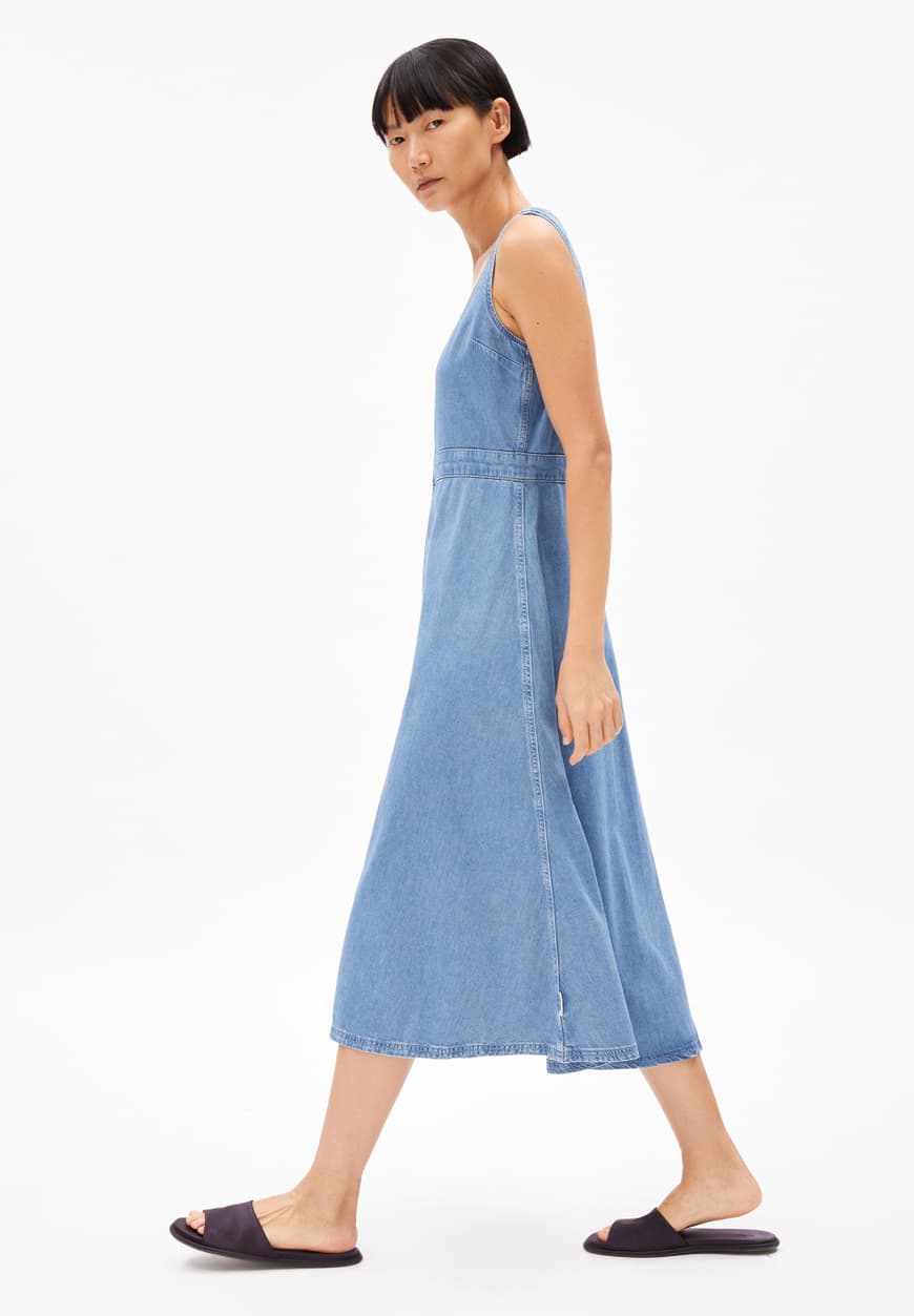 Armedangels - TAAHLEE Kleider Denim rhea - WERTE FREUNDE