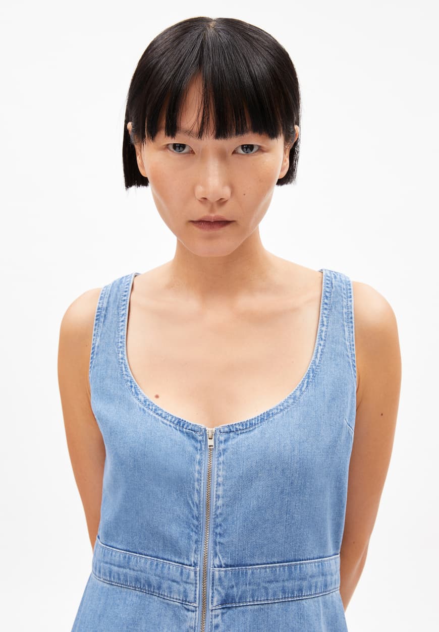 Armedangels - TAAHLEE Kleider Denim rhea - WERTE FREUNDE