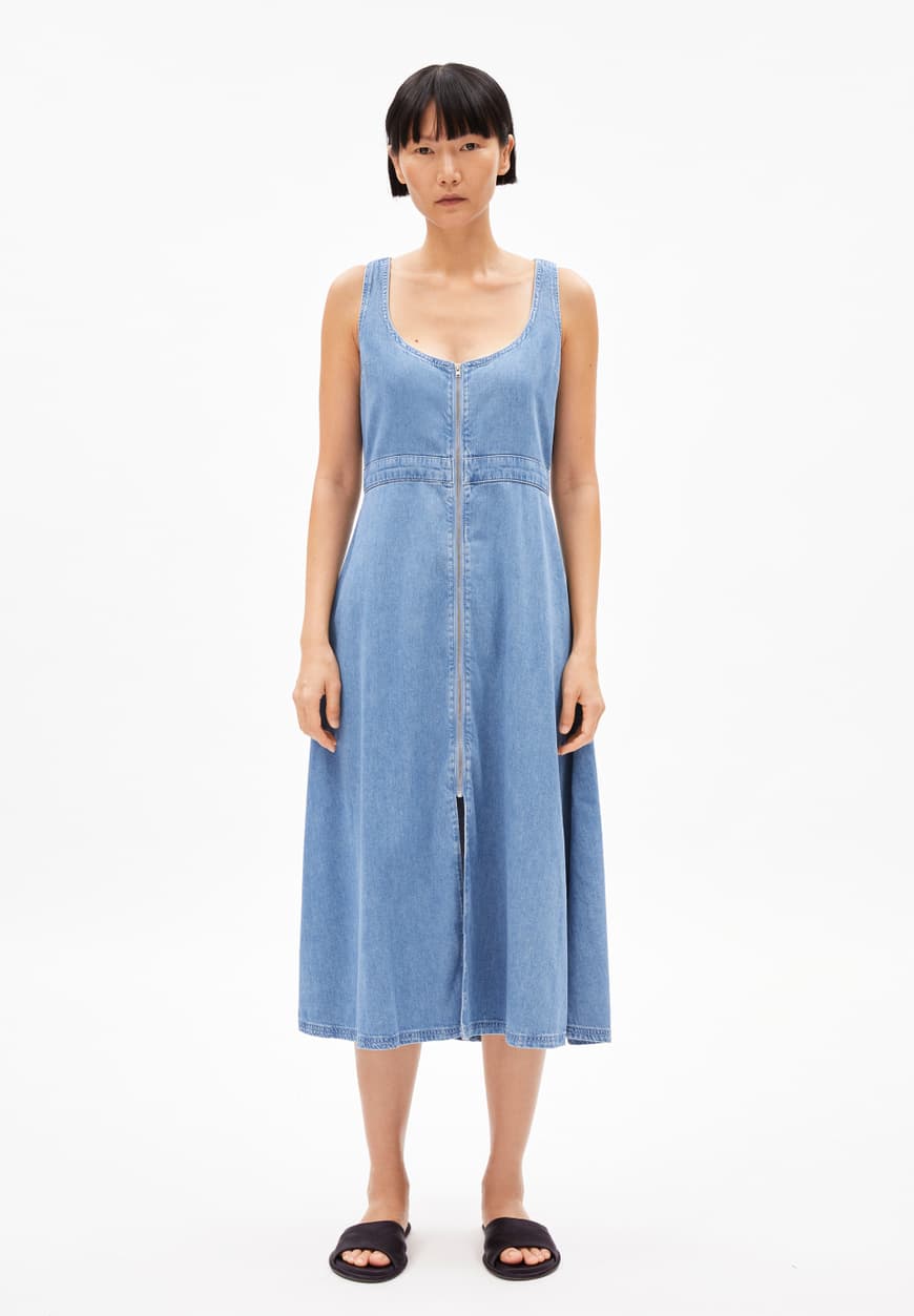 Armedangels - TAAHLEE Kleider Denim rhea - WERTE FREUNDE