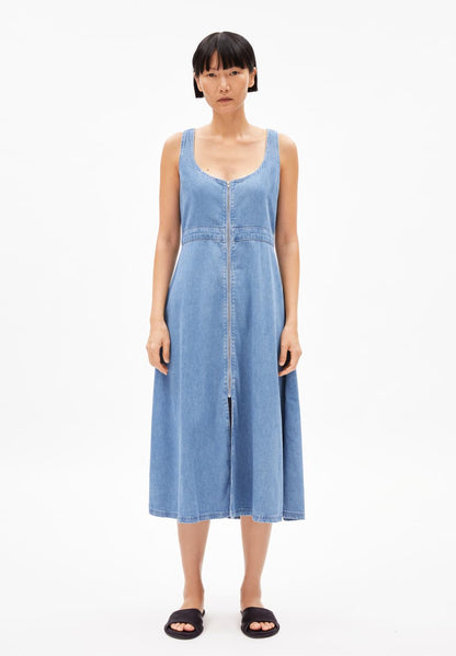 Armedangels - TAAHLEE Kleider Denim rhea - WERTE FREUNDE