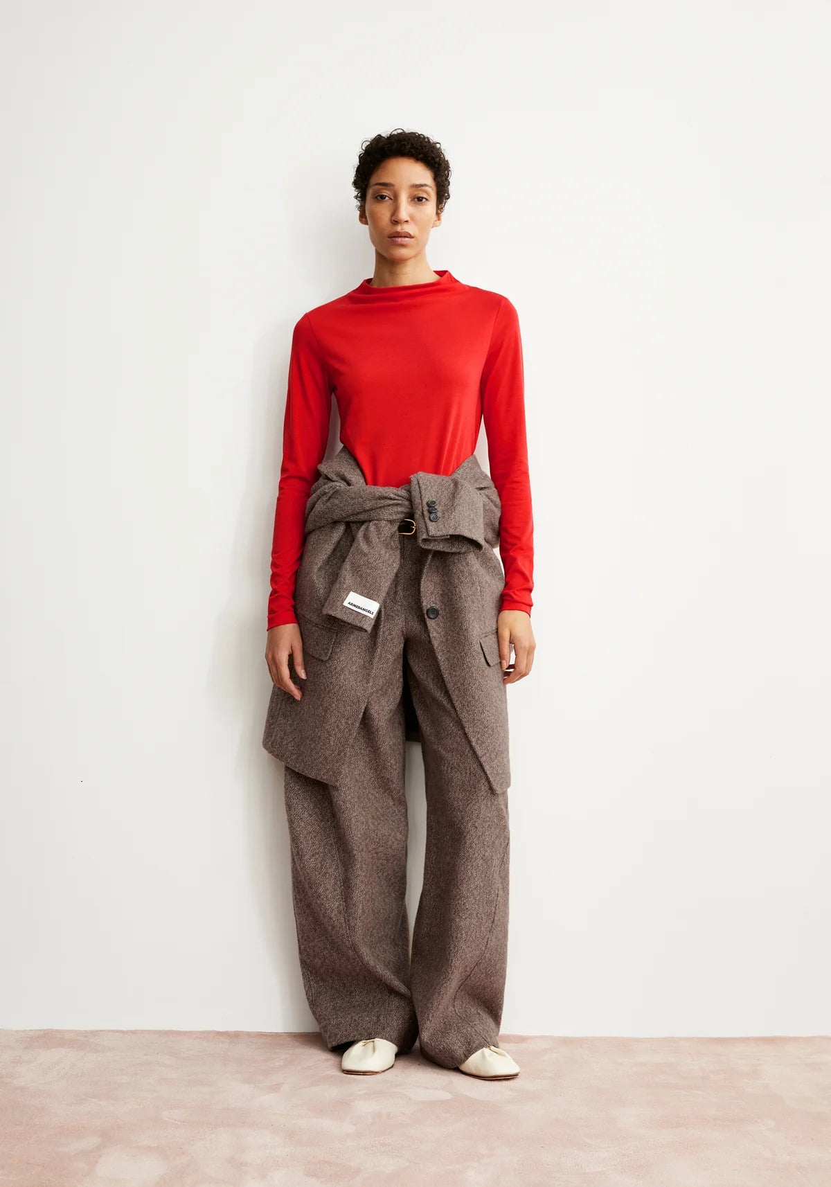 Armedangels - CALUNAA Jersey Shirts Longsleeve candy apple - WERTE FREUNDE