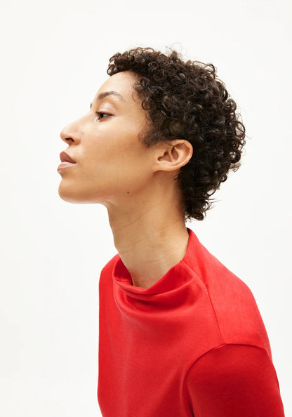 Armedangels - CALUNAA Jersey Shirts Longsleeve candy apple - WERTE FREUNDE