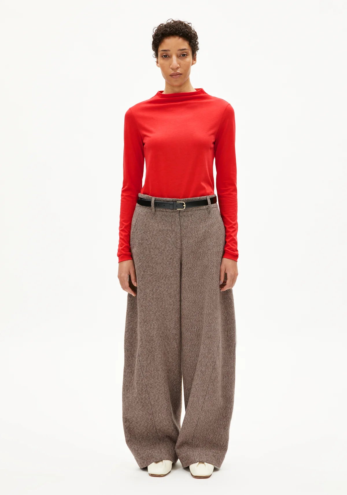 Armedangels - CALUNAA Jersey Shirts Longsleeve candy apple - WERTE FREUNDE