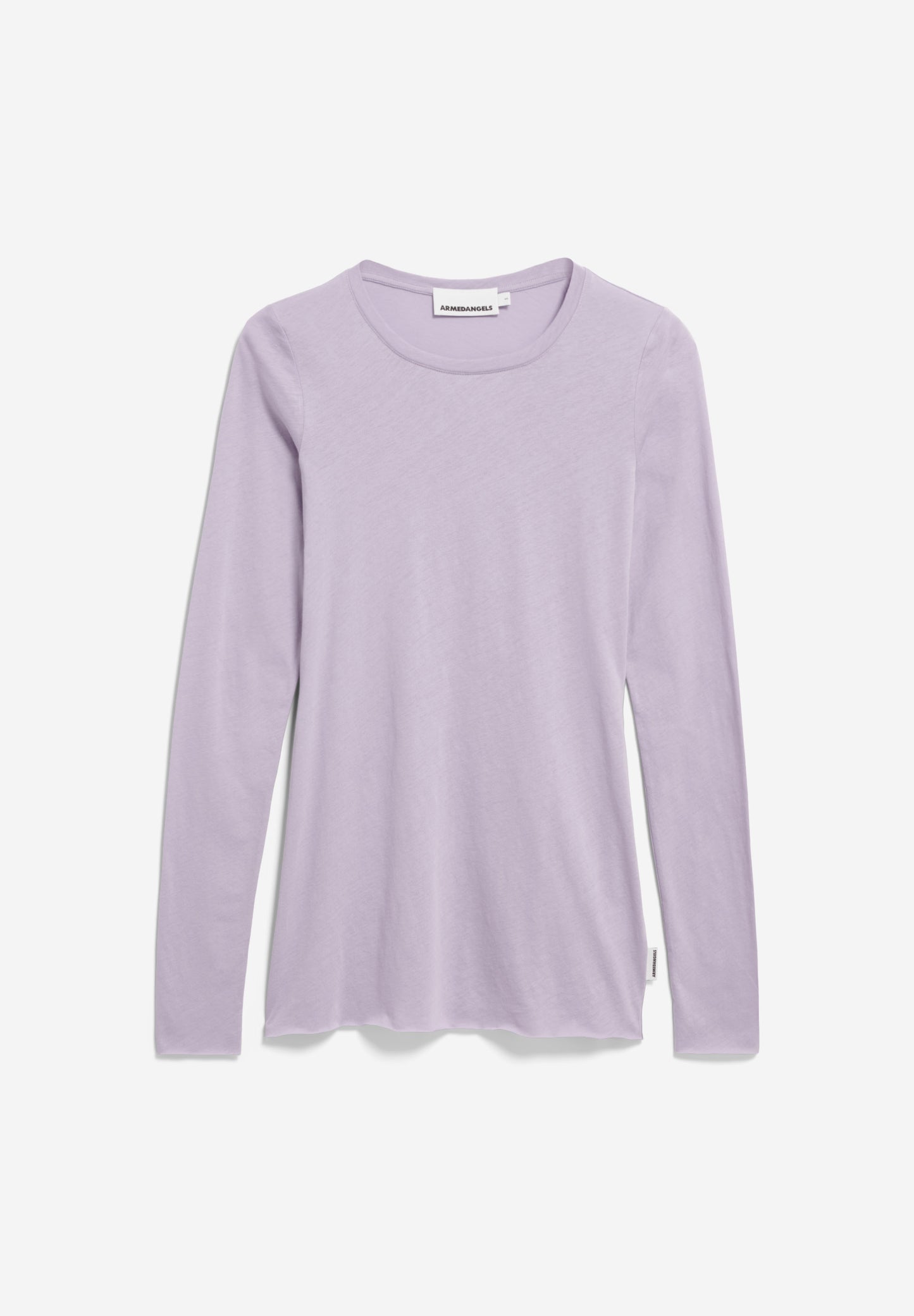 Armedangels - EINIAARA SOFT Jersey Shirts Longsleeve frozen lavender - WERTE FREUNDE