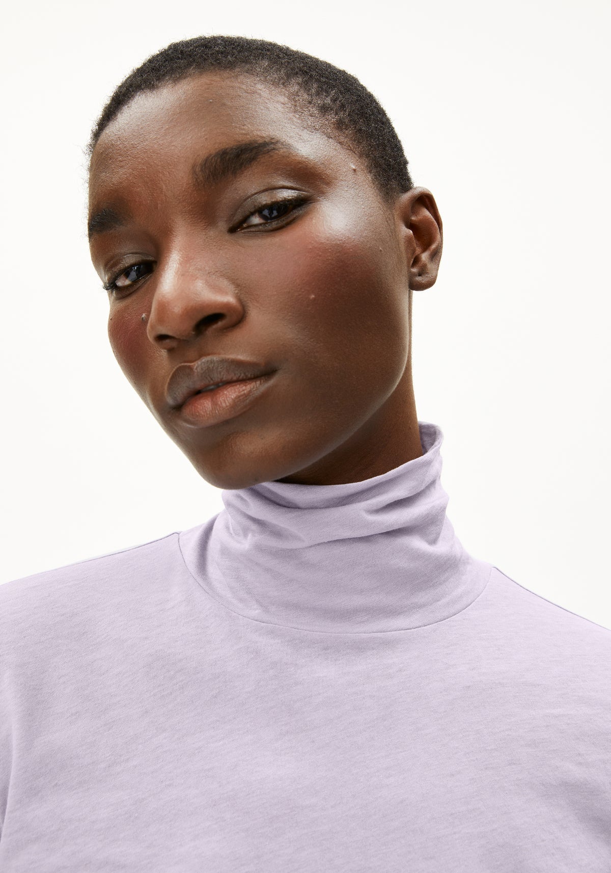 Armedangels - GRAZILIANAA SOFT Jersey Shirts Longsleeve frozen lavender - WERTE FREUNDE