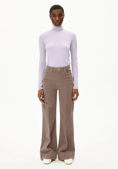 Armedangels - GRAZILIANAA SOFT Jersey Shirts Longsleeve frozen lavender - WERTE FREUNDE